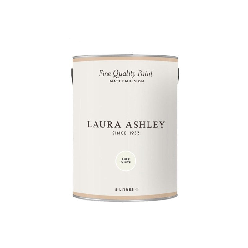 Laura Ashley Matt Emulsion- Designer Colour Match Paint- Vanilla Dust 5L