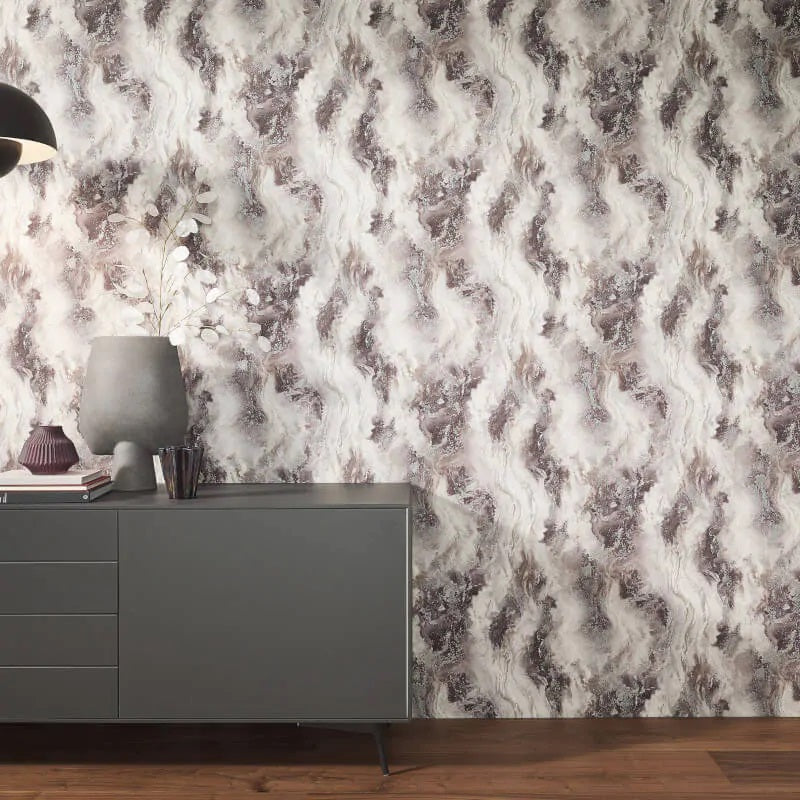 Cosmic Marble Effect Wallpaper