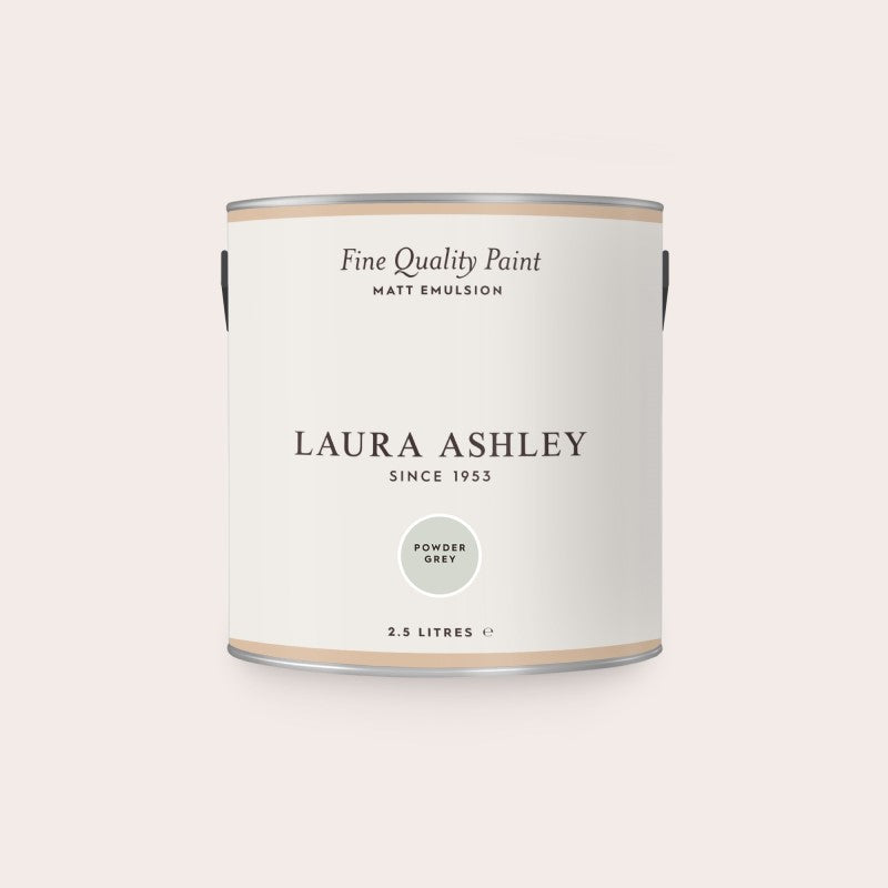Laura Ashley Matt Emulsion Oops Tin - Powder Grey - 5L