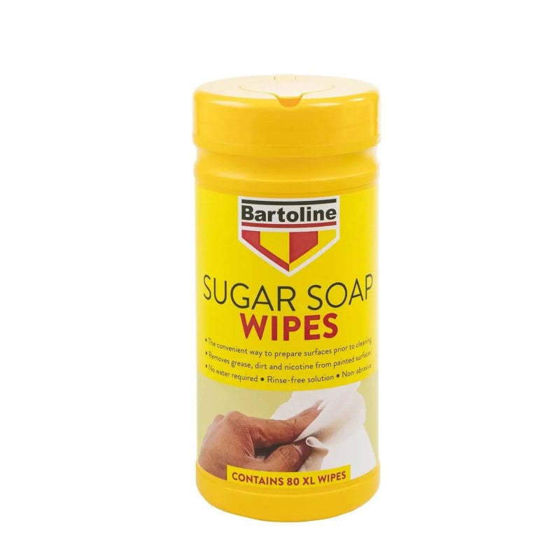 Bartoline Sugar Soap Wipes XL (Pack of 80)