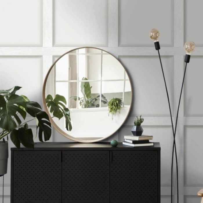 Modern Wood Shaker Panel Wallpaper