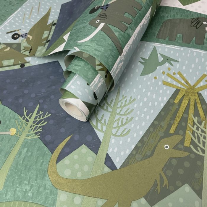 Kids Prehistoric Animal Wallpaper