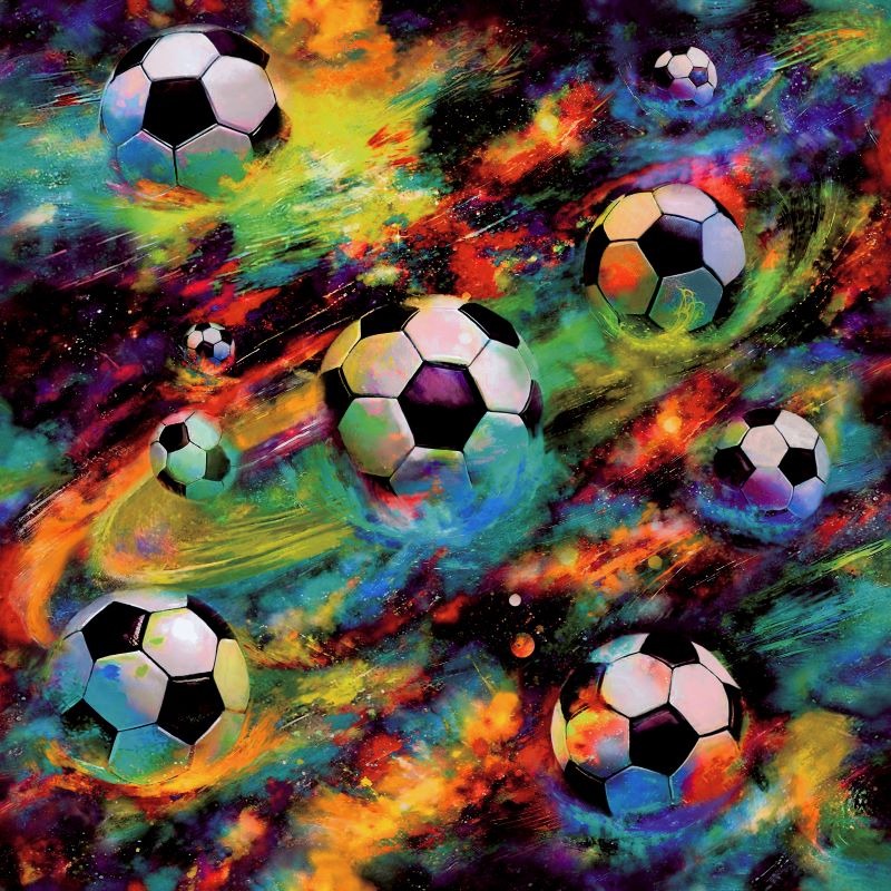 Football Galaxy Wallpaper Multi Sample