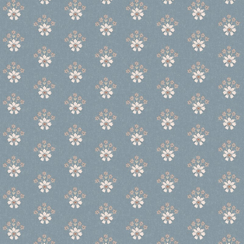 Laura Ashley Semington Floral Geo Wallpaper Sample