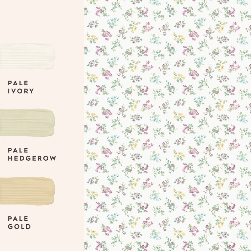 Laura Ashley Keeleigh Posy Wallpaper
