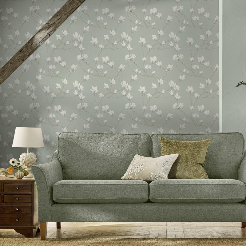 Laura Ashley Magnolia Grove Wallpaper