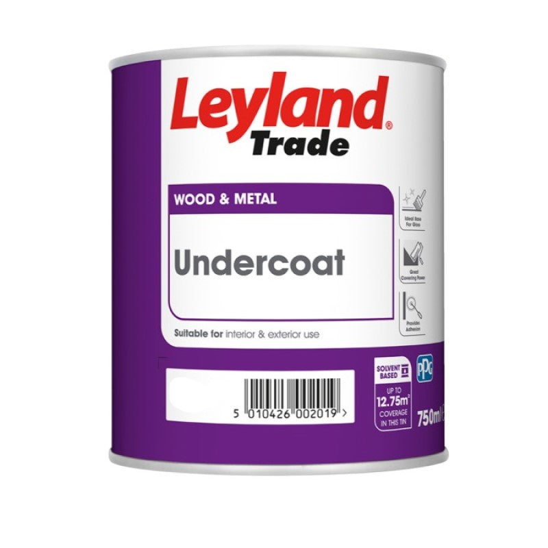 Leyland Trade Undercoat (Solvent Based) - Ready Mixed Colours