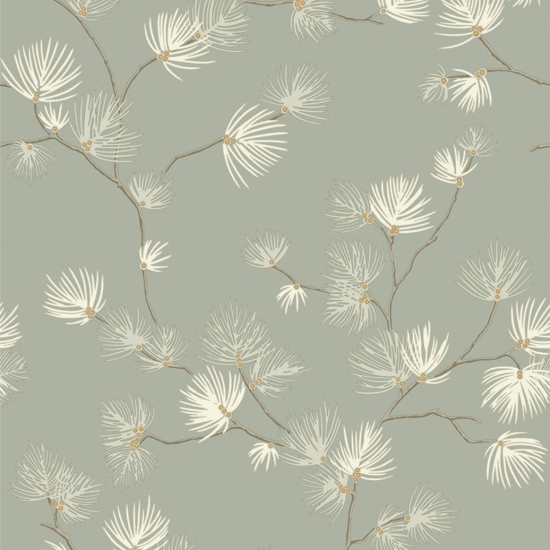 Valentino Pine Trail Sage Wallpaper Sample