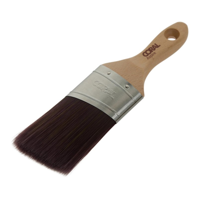 Coral Aspire Oval Stubby Angled 2" Brush
