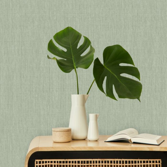 Linen Textured Wallpaper