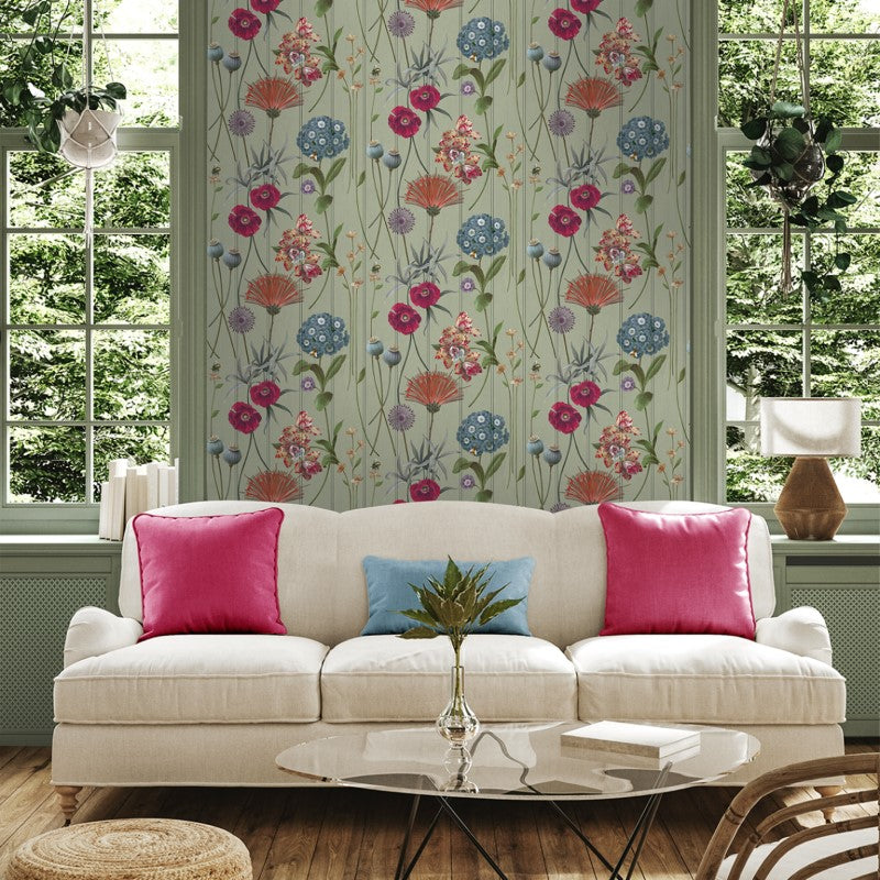 Botanist Wood Panel Wallpaper