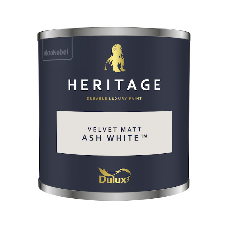 Dulux Heritage Ash White - Matt Emulsion