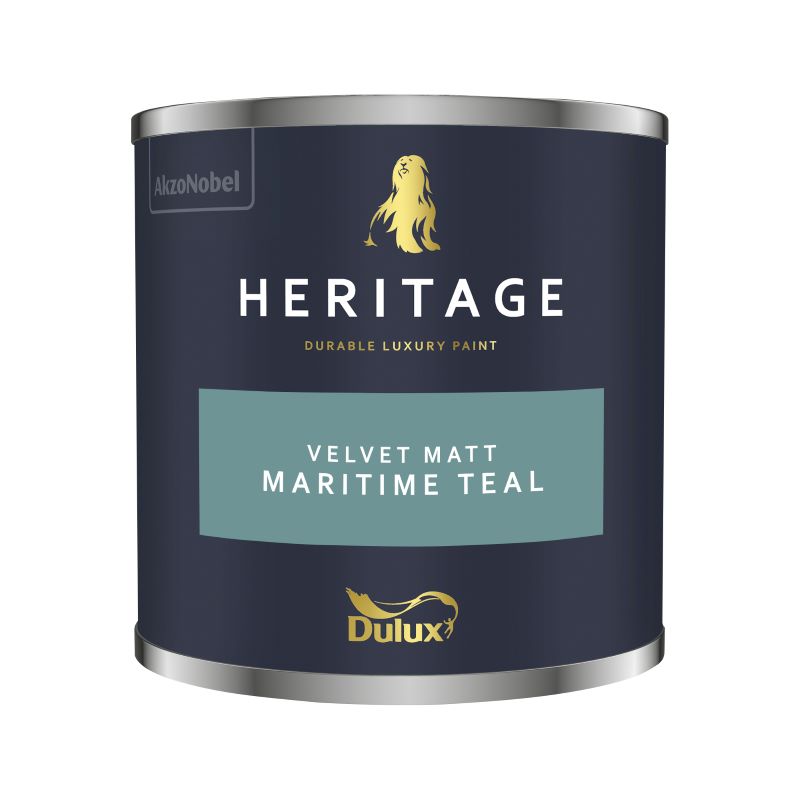 Dulux Heritage Maritime Teal - Matt Emulsion