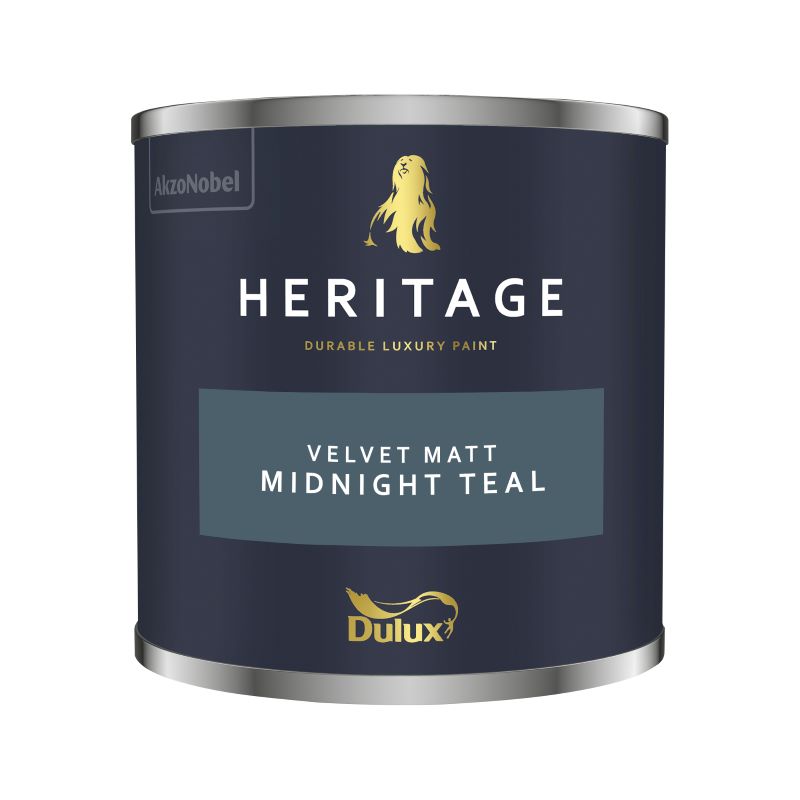Dulux Heritage Midnight Teal - Matt Emulsion