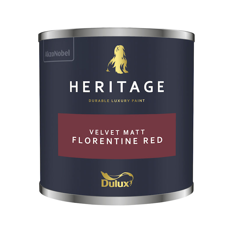 Dulux Heritage Florentine Red - Matt Emulsion