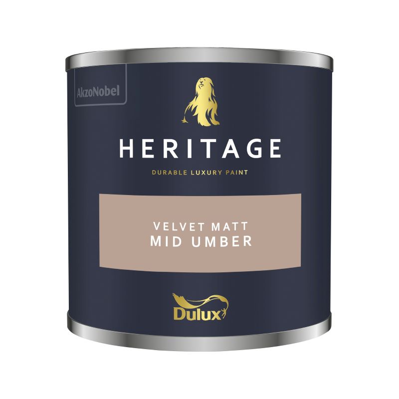 Dulux Heritage Mid Umber - Matt Emulsion
