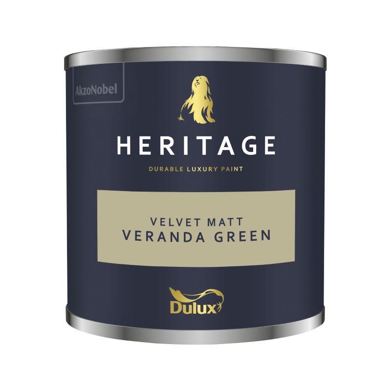 Dulux Heritage Veranda Green - Matt Emulsion