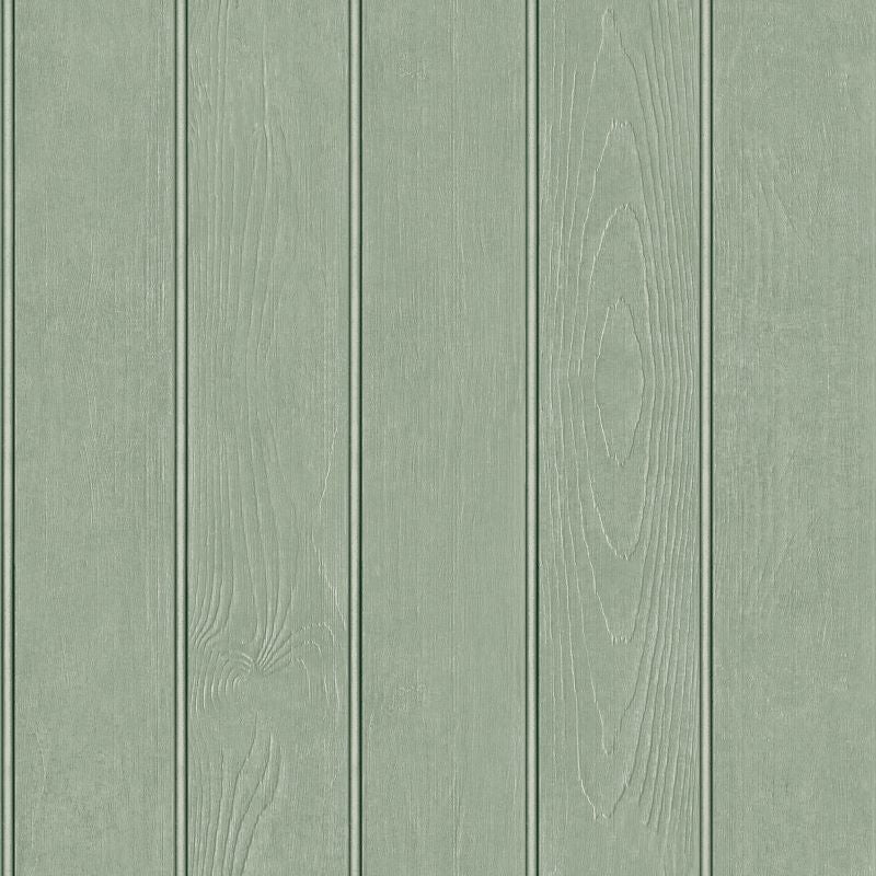 Olivia Beaded Wood Wallpaper Sage Sample
