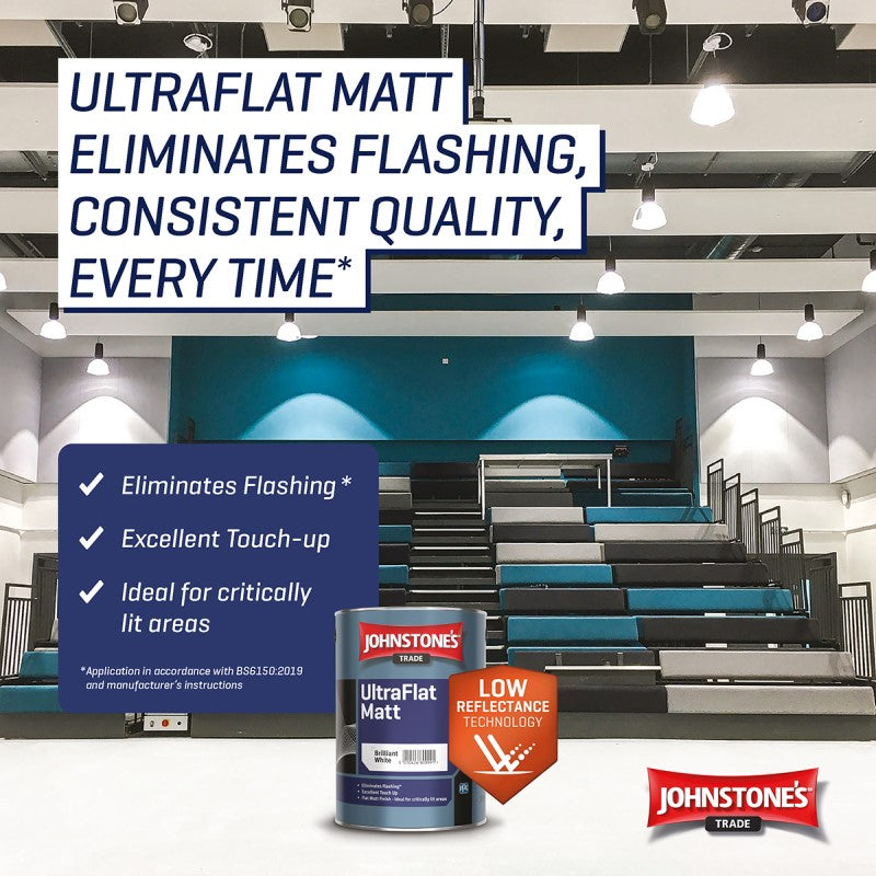 Johnstone's UltraFlat Matt - Brilliant White
