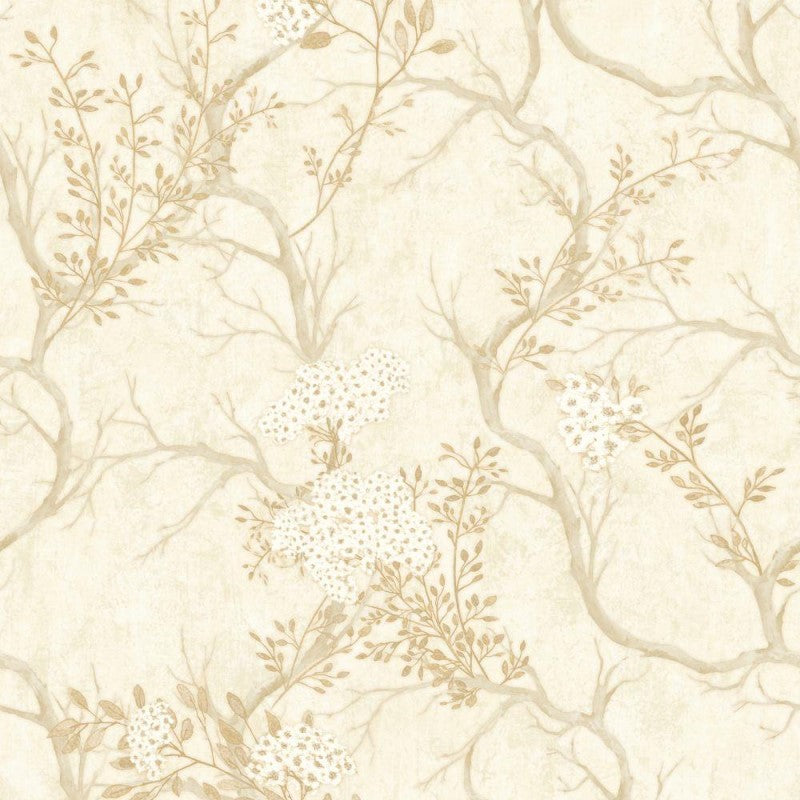 Albero Trailing Tree Wallpaper Natural Sample