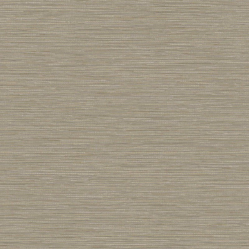 Grasscloth Textured Wallpaper Taupe Sample