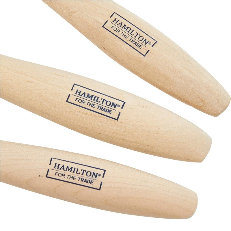 Hamilton For the Trade Fine Flat Tip Brushes - 6 Pack