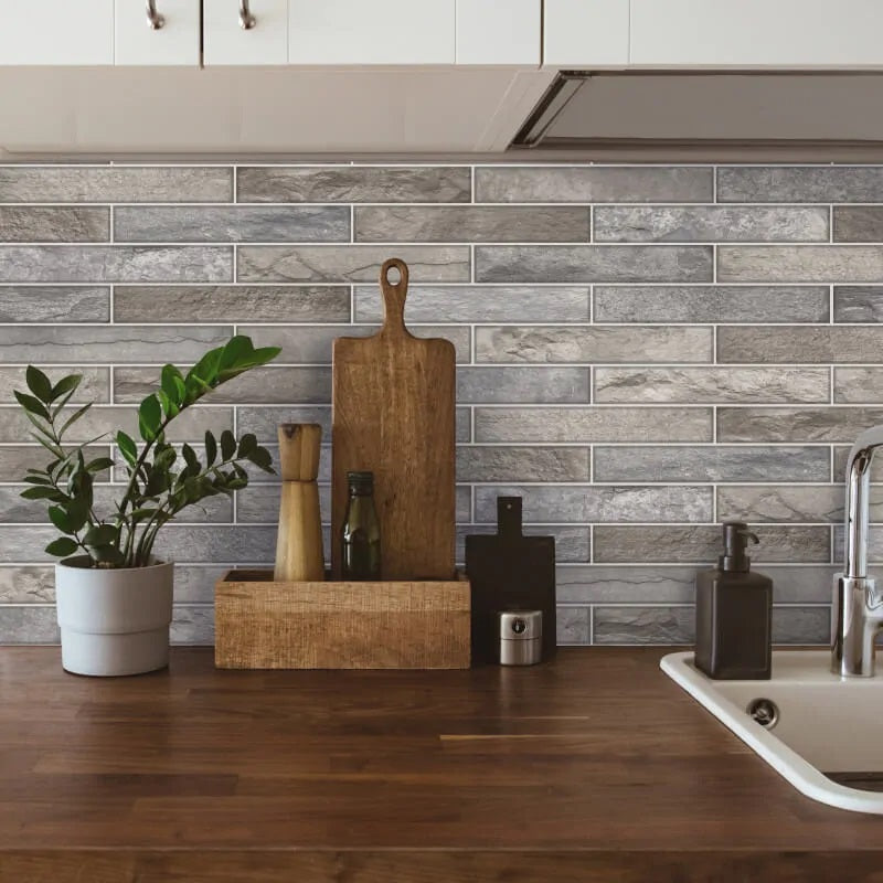 Talara Stone Tile Wallpaper