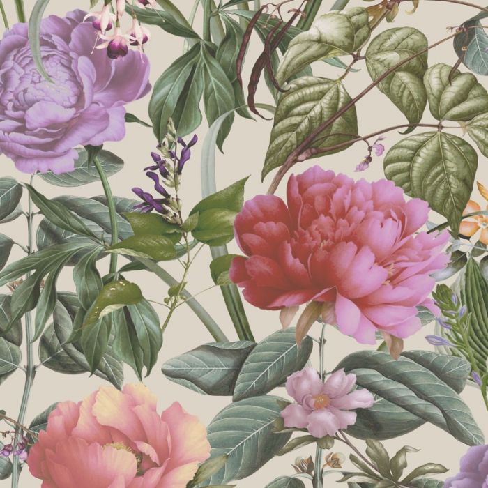 Botanicus Floral Wallpaper Cream Sample
