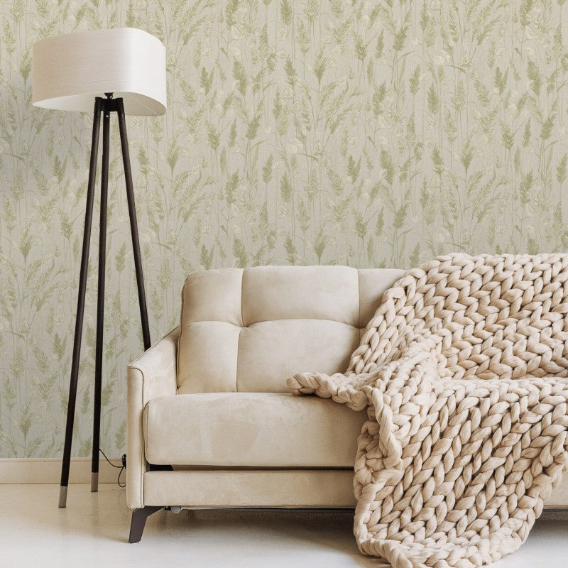 Meadow Grasses Wallpaper