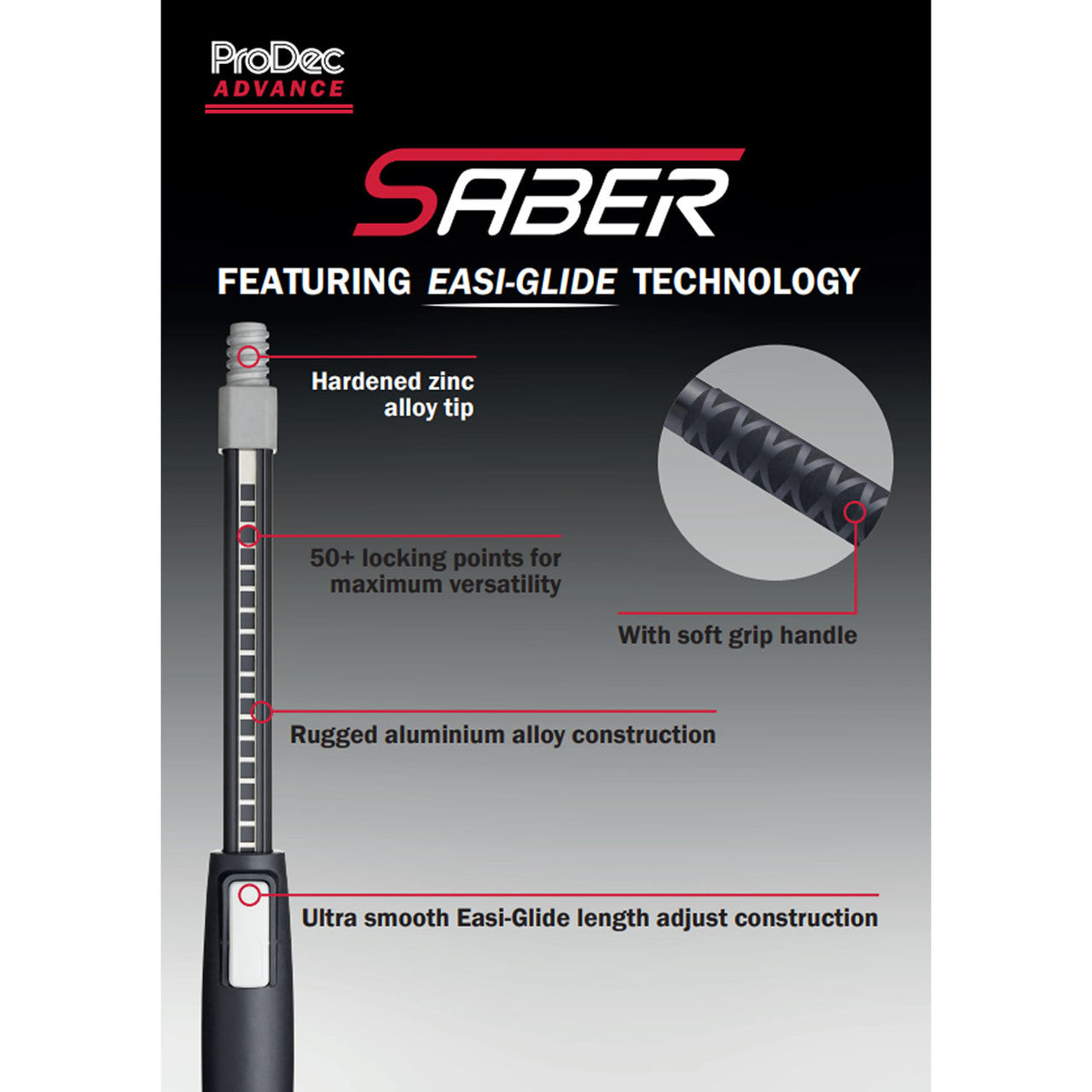 ProDec Advance Saber Extension Pole