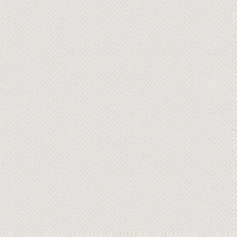 Antiga Herringbone Wallpaper - Grey Sample