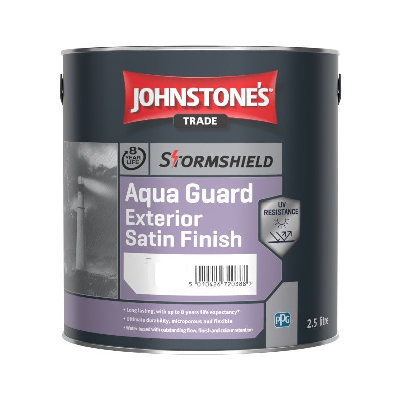 Johnstone's Stormshield Aqua Guard Exterior Satin - Colour Match
