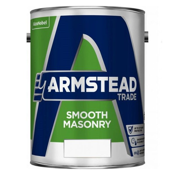 Armstead Trade Smooth Masonry Paint - Brilliant White