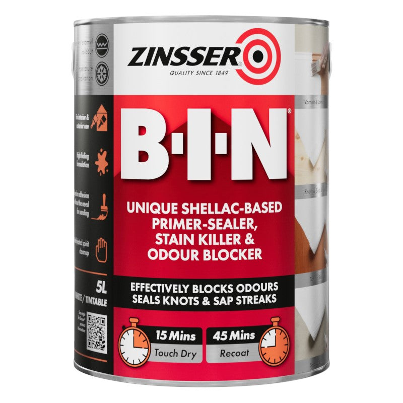 Zinsser BIN Interior Shellac Primer