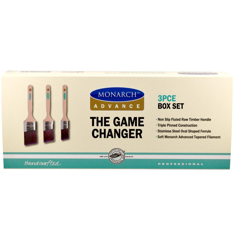 Monarch Advanced The Game Changer Brush Set (3 Pack)