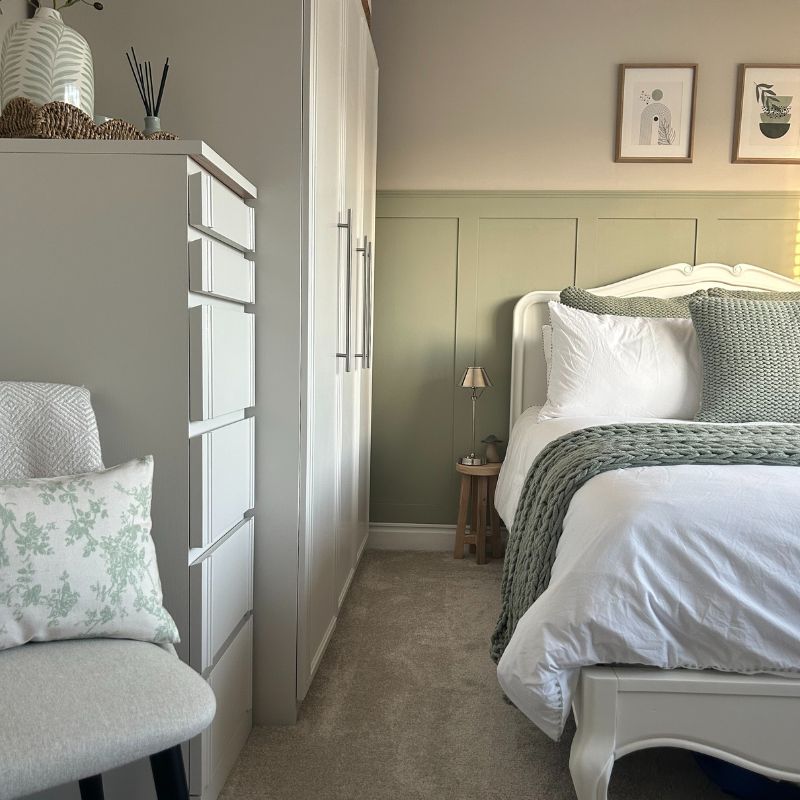 DCO Influencer Collection @jillyshumblehome - Bedroom 1 Panelling