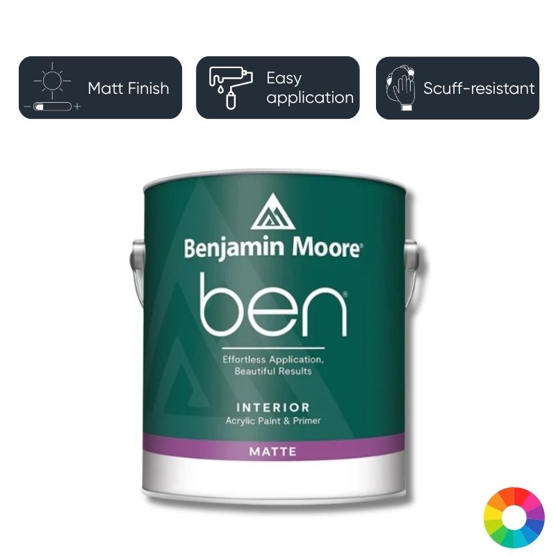 Benjamin Moore Ben Interior Matte - Colour Match