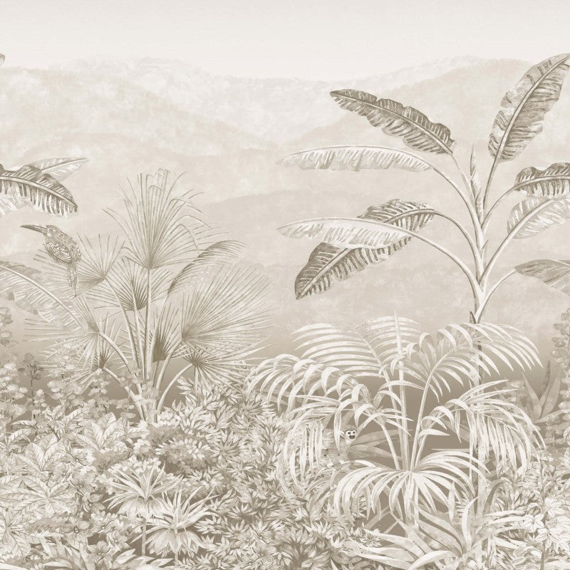Little Greene Capricorn Wallpaper Sample - Portland Stone