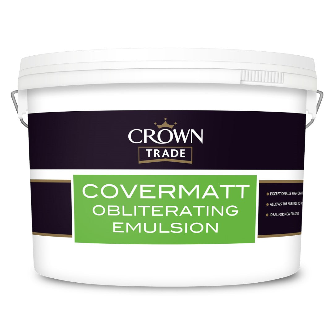 Crown Trade Covermatt - Colour Match (Light Colours Only)