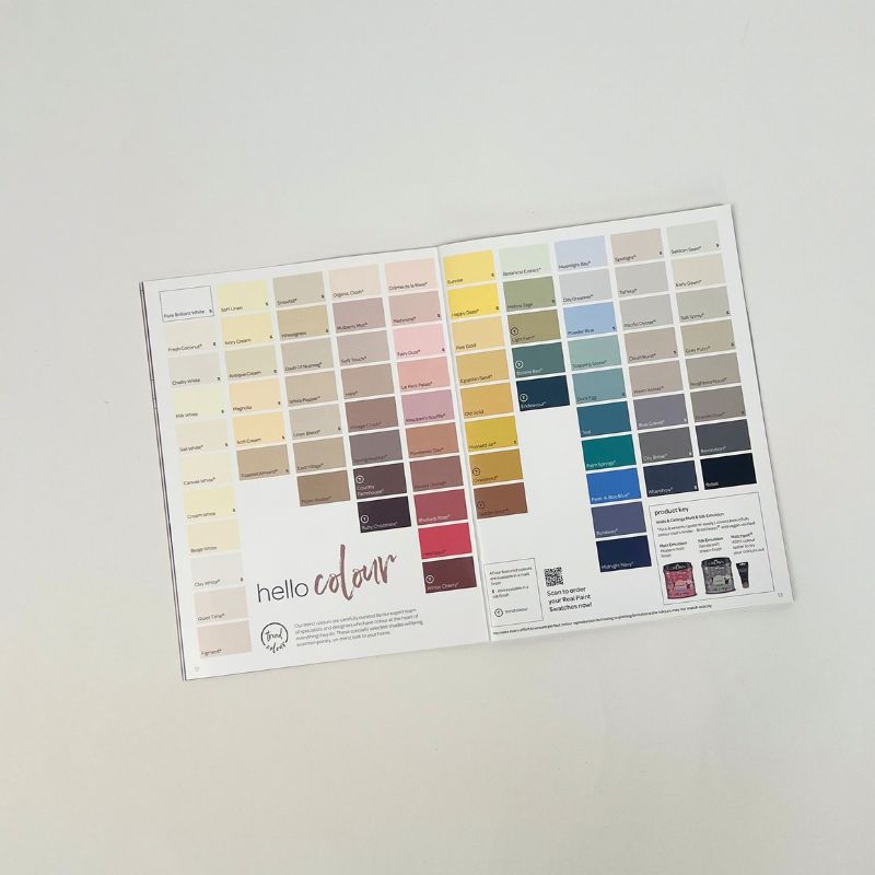 Crown Paint Product And Colour Chart
