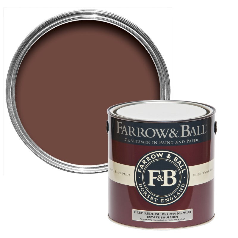 Farrow & Ball - Deep Reddish Brown No. W101