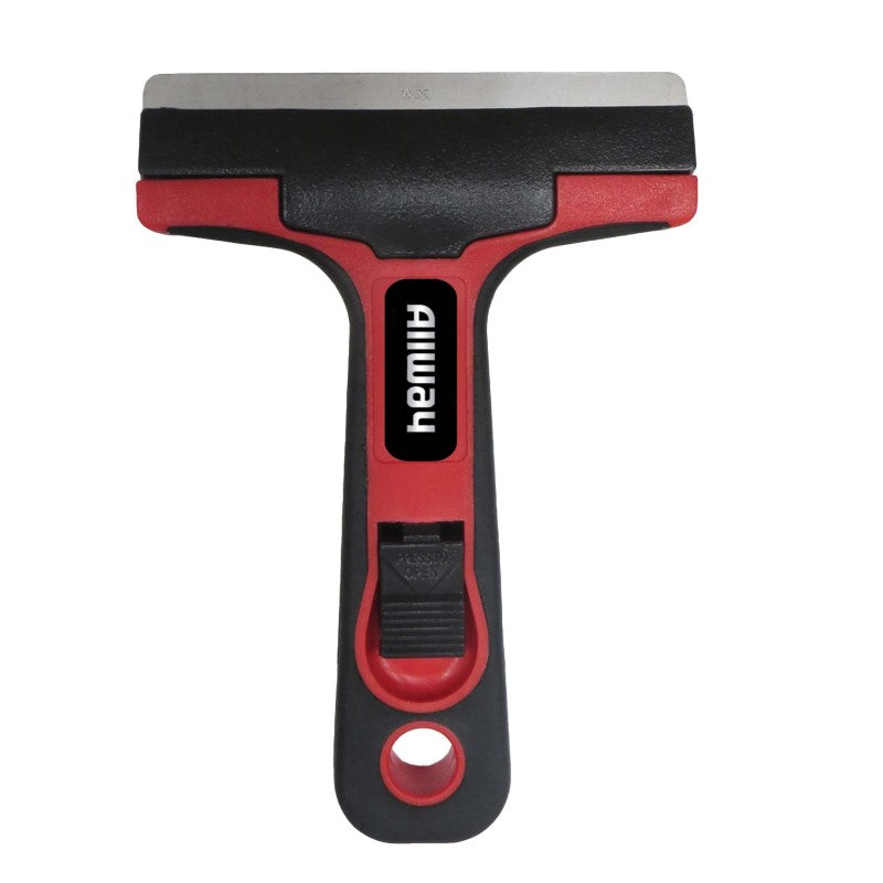 Allway 4" Soft Grip Glass & Tile Scraper