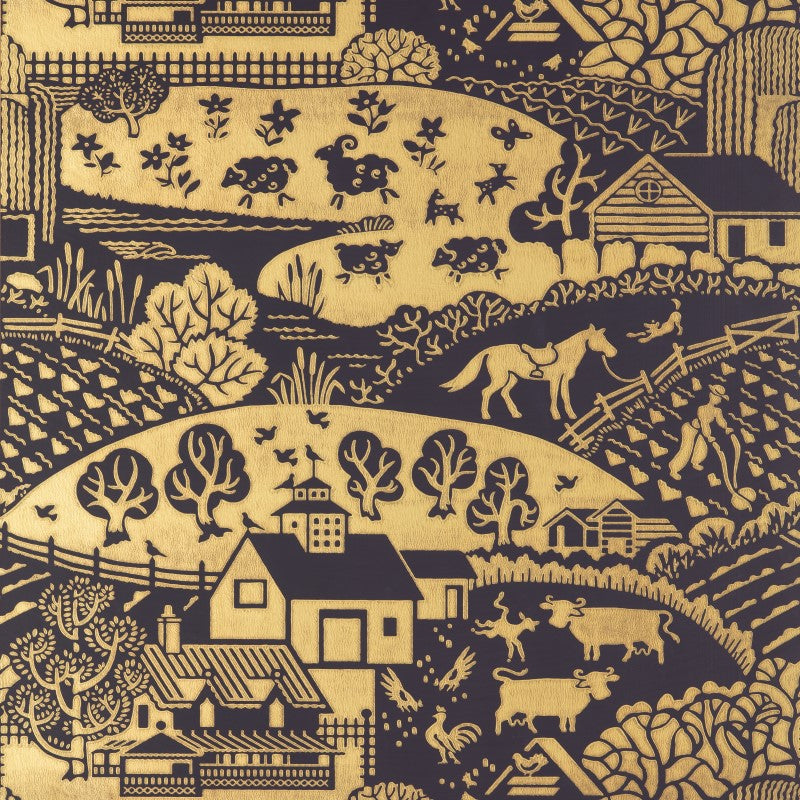 Farrow & Ball Gable 5409 Wallpaper Sample