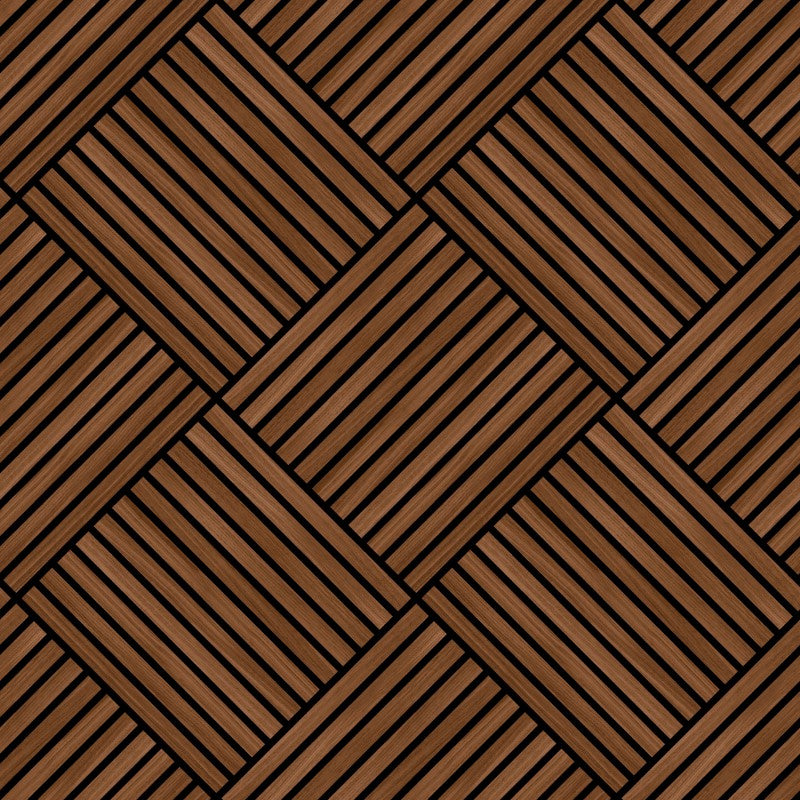 Hoopla Walls Diamond Slat Small Wallpaper