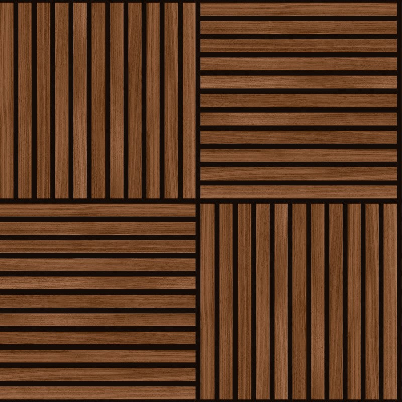 Hoopla Walls Square Slat Wallpaper