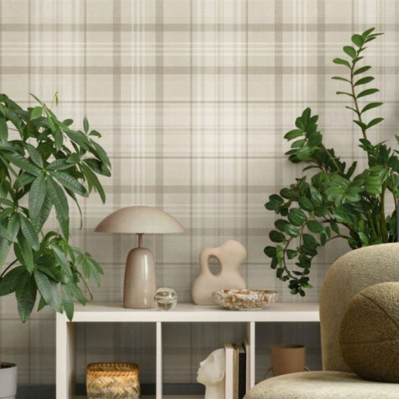 Kirkham Check Wallpaper