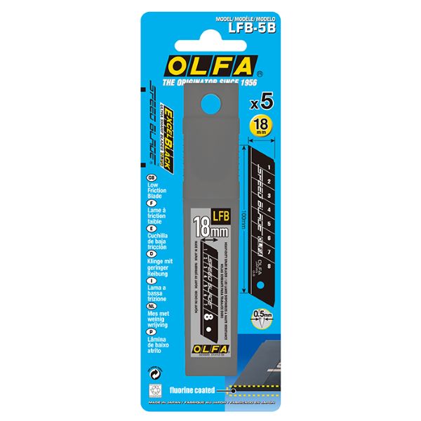 Olfa Speed Blades OLF/LFB5B (Pack of 5)