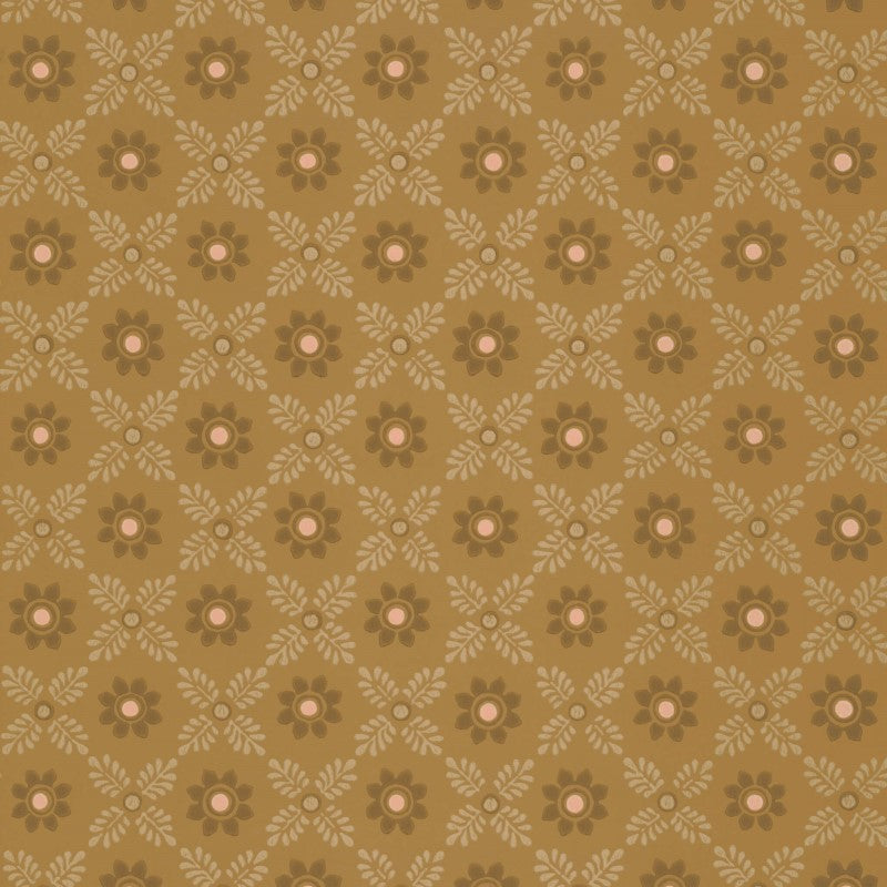 Little Greene Ditsy Block Wallpaper Sample - Bombolone