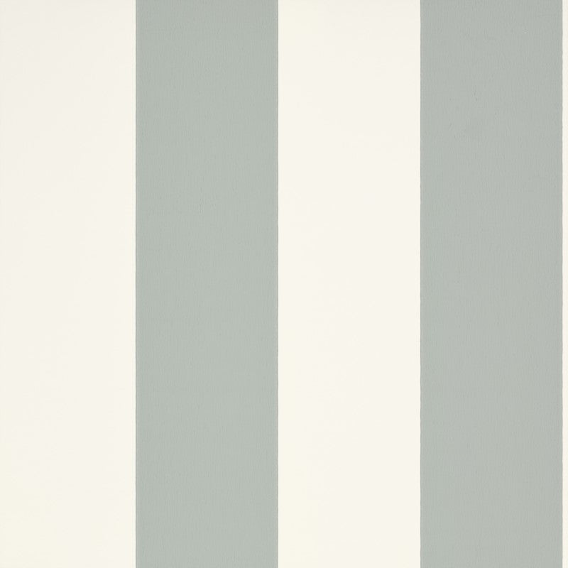 Little Greene Broad Stripe Wallpaper Sample - Celestial Blue