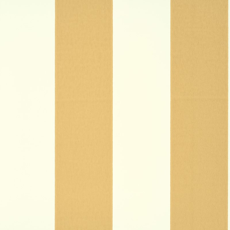Little Greene Broad Stripe Wallpaper Sample - Yellow Pink
